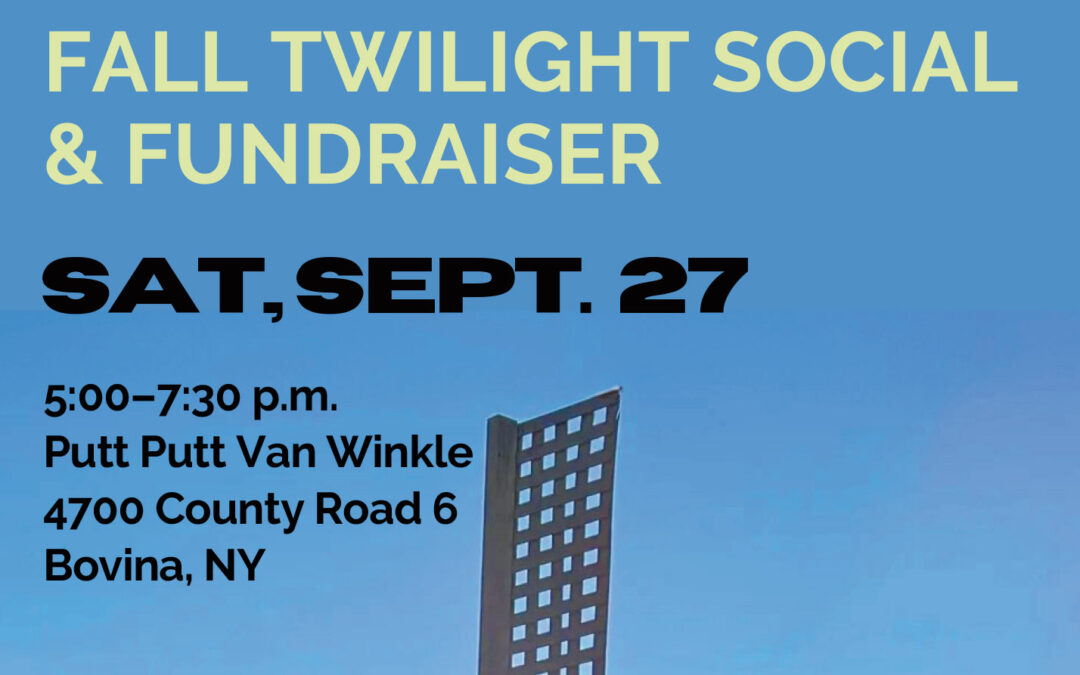 Fall Twilight Social & Fundraiser – Saturday, September 27th at Putt Putt Van Winkle