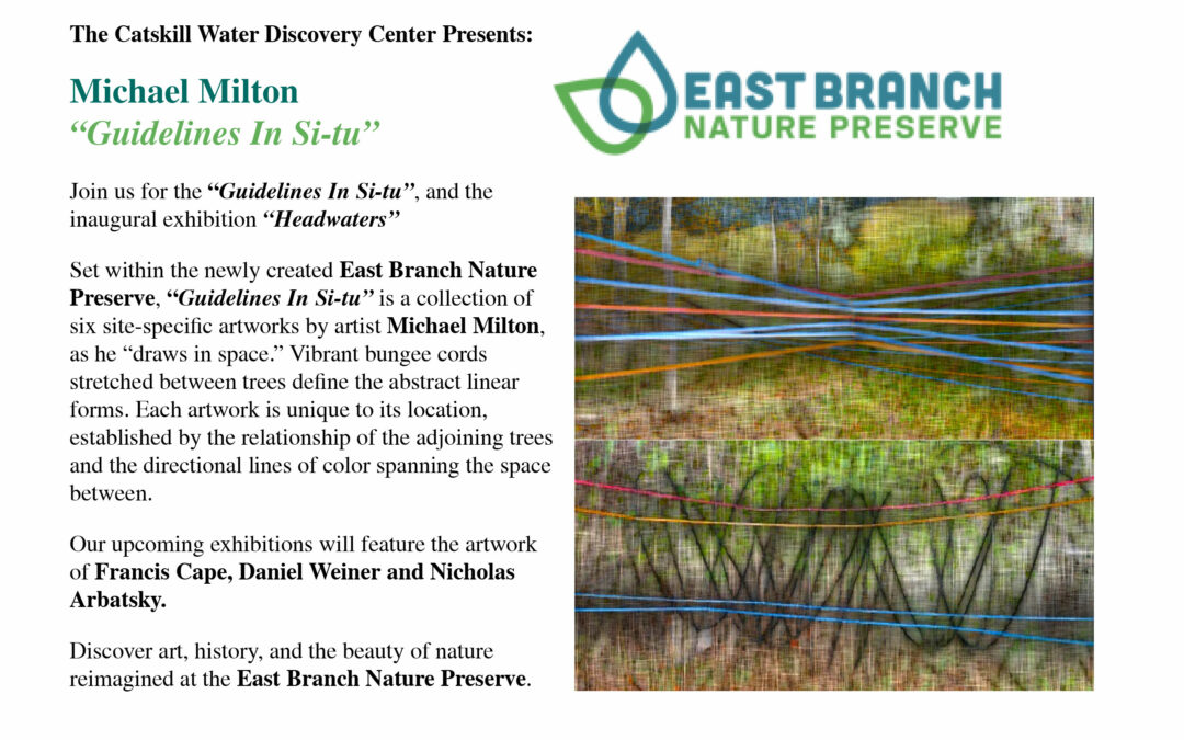 Art x Nature in 2026: Michael Milton’s “Guidelines In Si-tu” & “Snowcatchers” from the Francis Cape Project.