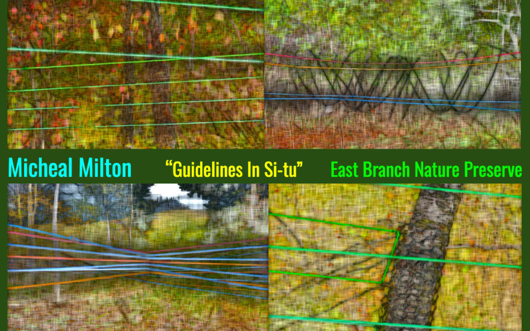 Michael Milton “Guidelines In Si-tu” Artist Reception – Saturday, October 25th, 2-4pm.